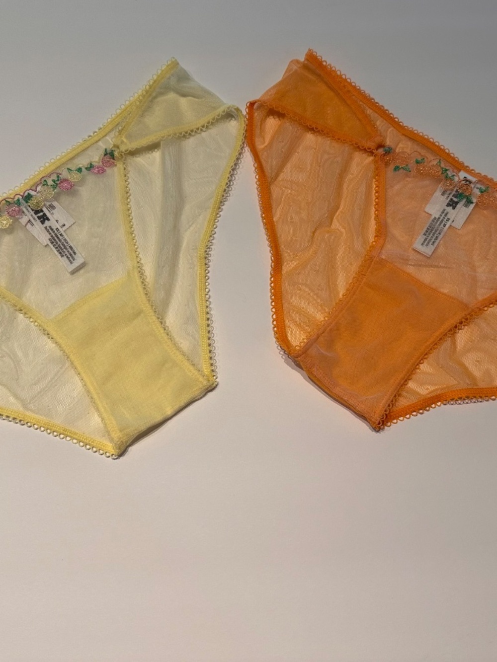Victoria Secret 2pc Cheeky Mesh Panty Bundle - Picture 3 of 3